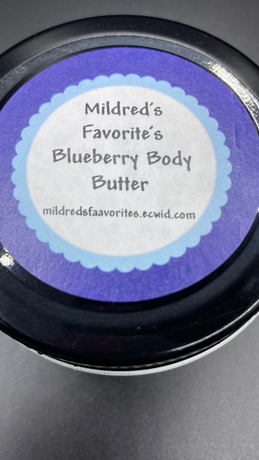 Blueberry Body Butter Cream